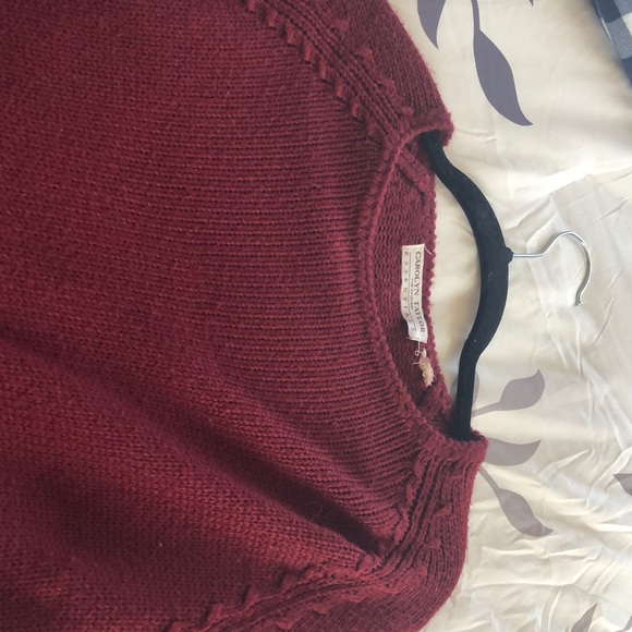 Maroon Sweater - Picture 1 of 3